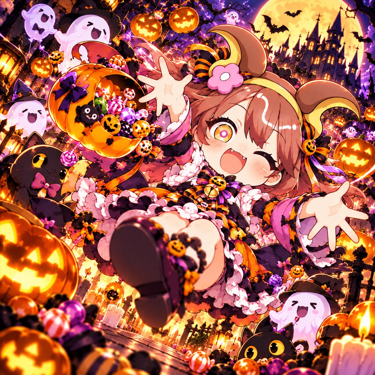 りんごのほっぺ様リクエスト 【ハロウィン】 こっぺパンチオリパ on X: 