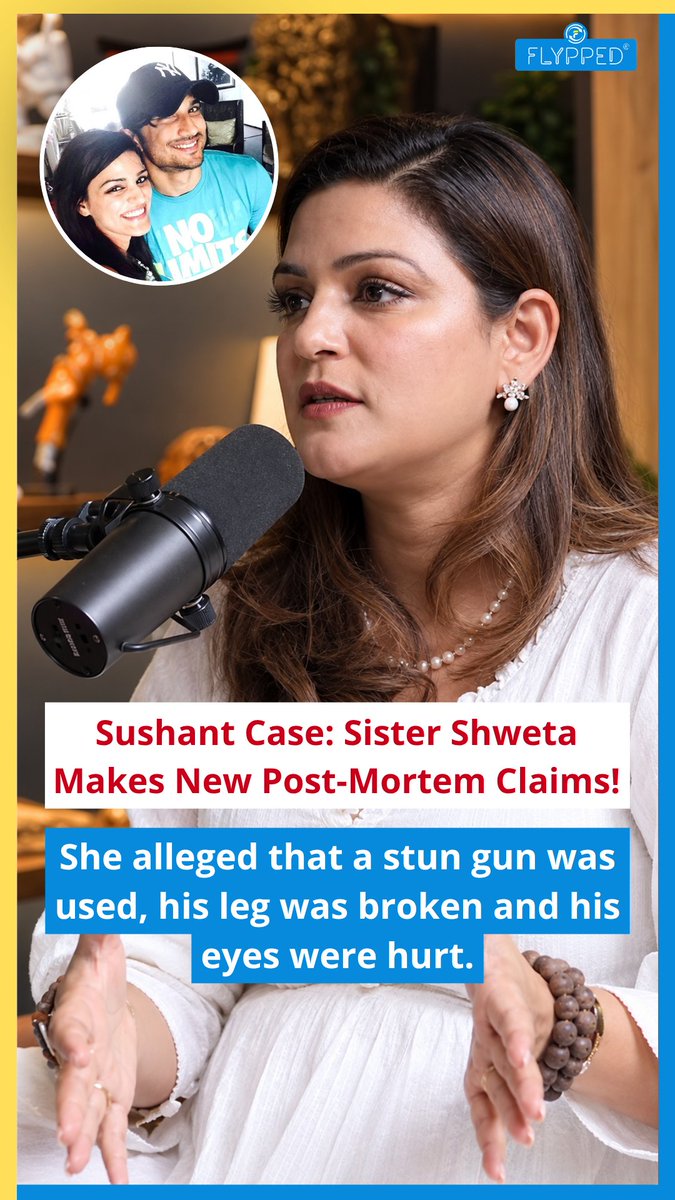iamFlypped's tweet photo. SUSHANT CASE BACK IN SPOTLIGHT!
#sushantsinghrajput #shwetasinghkirti #sushantsinghrajputcase #sushantpostmortem #iamflypped https://t.co/96QNqwS1sB