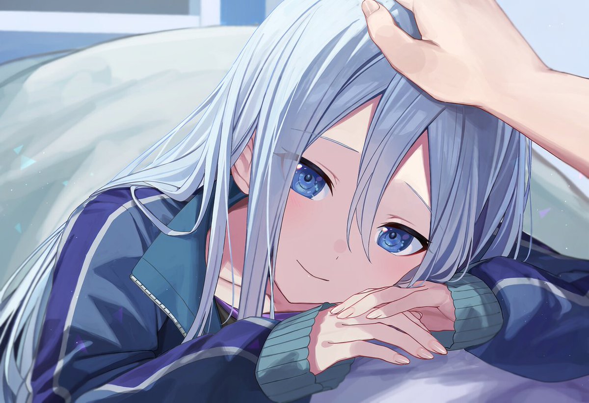 tgm07214545's tweet photo. リクエストより、キスのお礼に頭撫でられてご満悦のプロセカのmnr,knd https://t.co/TEakJGTGmz