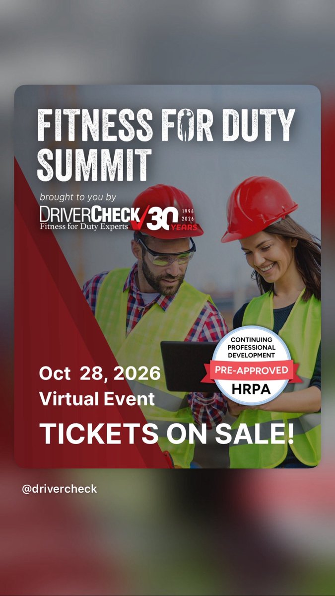 theleadpedal's tweet photo. Have you registered yet? #ffds2026 #drugandalcoholtesting  #DriverCheck @DriverCheckCA https://t.co/qIQs5KCRvT