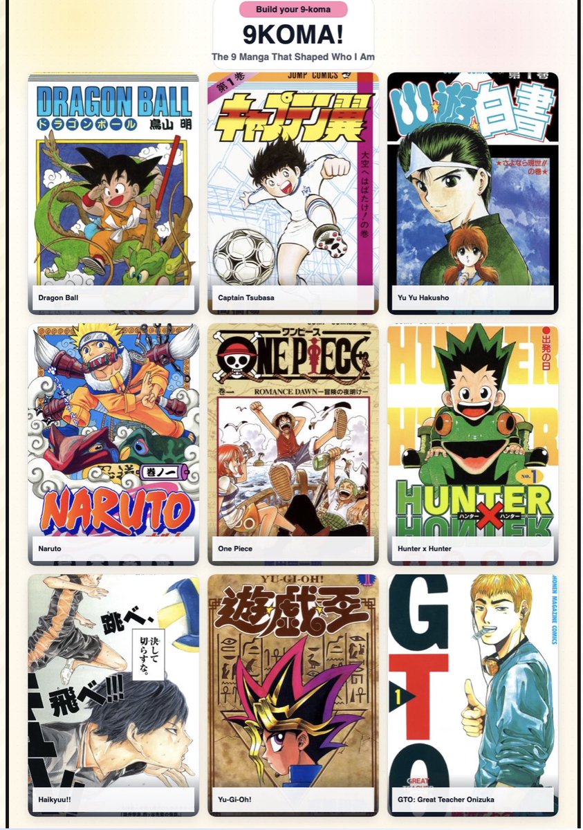 AnthonyMassaki's tweet photo. Here we go! 9 anime/manga that really shaped the man I am today https://t.co/iqGOWRJo4M