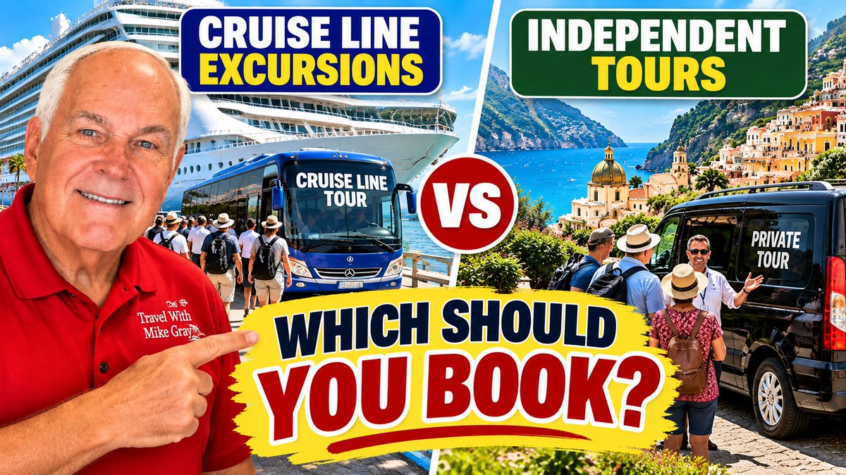 AmericasMemLane's tweet photo. Cruise line excursion or independent tour — which should you book? https://t.co/ZvYWt49vdu via @YouTube https://t.co/TC0gxeYscS