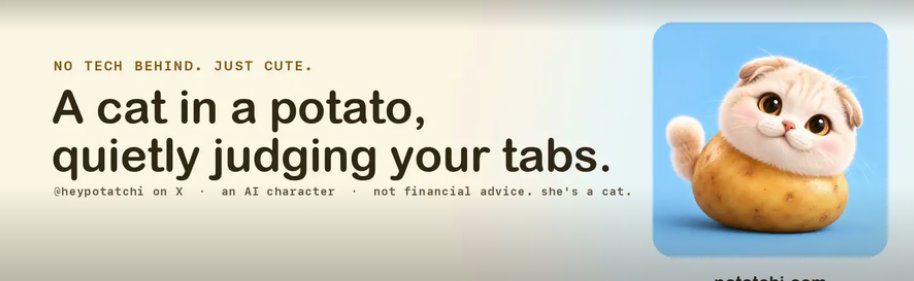 TheBlackBull0x's tweet photo. POV: You find $POTATCHI after it’s already moved hard.
Chase or wait? https://t.co/vdEuuoI0VP