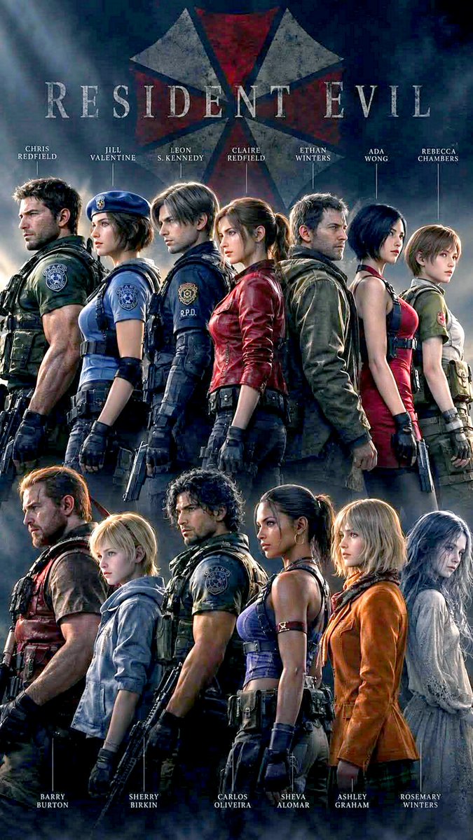 Hocine_19_82's tweet photo. 🔰Resident Evil Characters 💝

#Residentevil #jillvalentine #claireredfield #adawong #rebeccachambers #leonskennedy #Chrisredfield #albertwesker #ashleygraham #carlosoliveira #barryburton #sherrybirkin #shevaalomar #ResidentEvil #ResidentEvil4 #RE4 #ResidentEvilFans #Capcom💠 https://t.co/LdGUlc0CI6