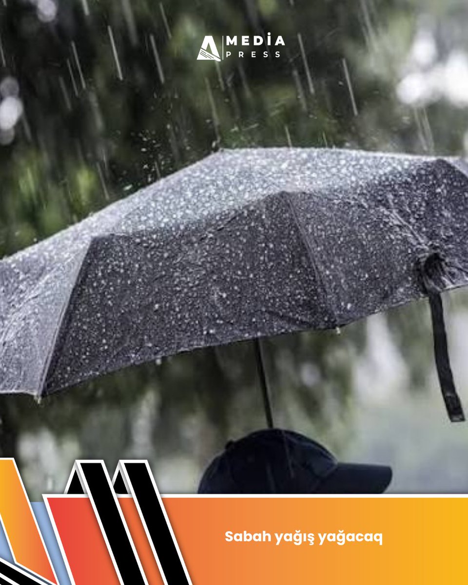 AIternativMedia's tweet photo. 🌧️ Sabah Azərbaycanda leysan gözlənilir!
Bakıda və Abşeronda fasilələrlə yağış, bəzi ərazilərdə isə leysan və şimşək ehtimalı var. Rayonlarda intensiv yağış, dolu, yüksək dağlıq ərazilərdə qar gözlənilir.
#AlternativMedia #HavaProqnozu #Leysan #Yağış #Azərbaycan #Sel https://t.co/NXHnHakyCO