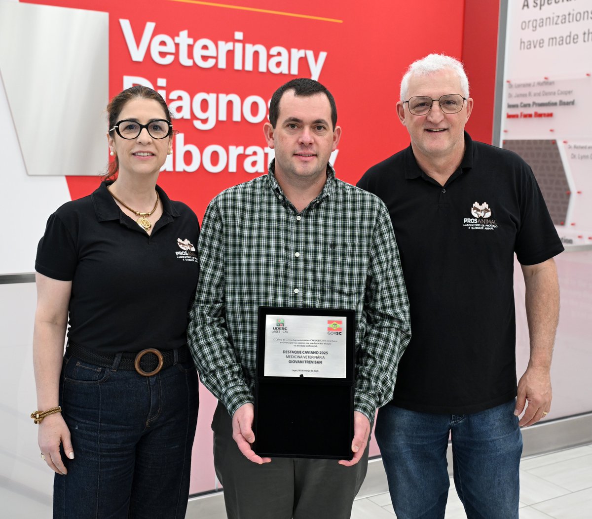 ISUVetMed's tweet photo. ALUMNI RECOGNITION. @ISUVetMed assistant professor Dr. Giovani Trevisan has received the Caviano Award from his alma mater, Santa Catarina State University College of Veterinary Medicine. #developdiscoverdeliver https://t.co/lVtlTUNICH