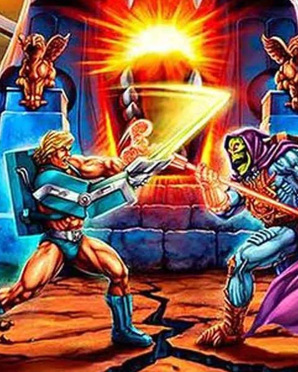 hemanorg's tweet photo. Mattel has dated Laser Light Skeletor: 12 October, 9am PT, Club Grayskull members first. No listing and no price yet. The He-Man he was drawn fighting is on sale today.

https://t.co/cKQug6iGiC https://t.co/9op3PK1al2