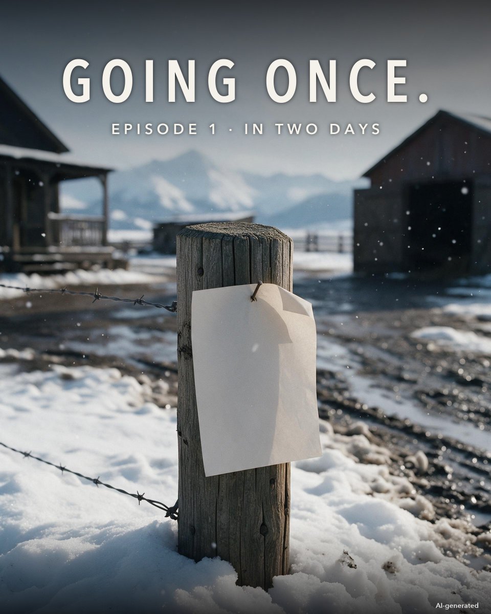 ClosedSet92's tweet photo. Going once.

Episode 1 in 1 day. https://t.co/n4GwExr8k4