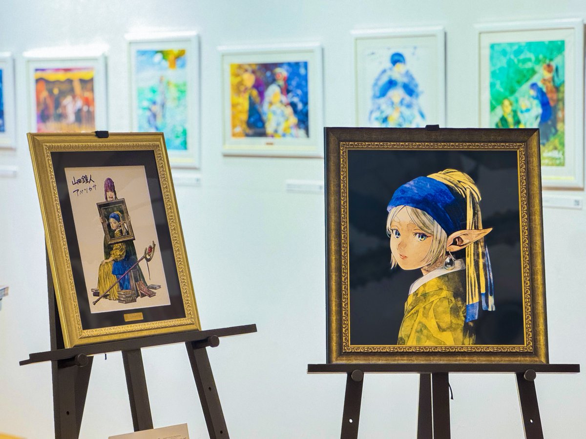 jeadoredisney's tweet photo. 銀座 蔦屋書店 GINZA ATRIUM❝TOKYO MANGA BASE 小学館原画アート祭❞

『BANANA FISH』や『闇金ウシジマくん』等の原画·複製原画を展示·販売する展覧会で，漫画を「読むもの」から，高精細印刷による鑑賞·収集するアートへと再定義し，A0サイズやメタルキャンバス等を展示🥳

165万円を超える作品も🤯 https://t.co/Tlj9PHLoSY
