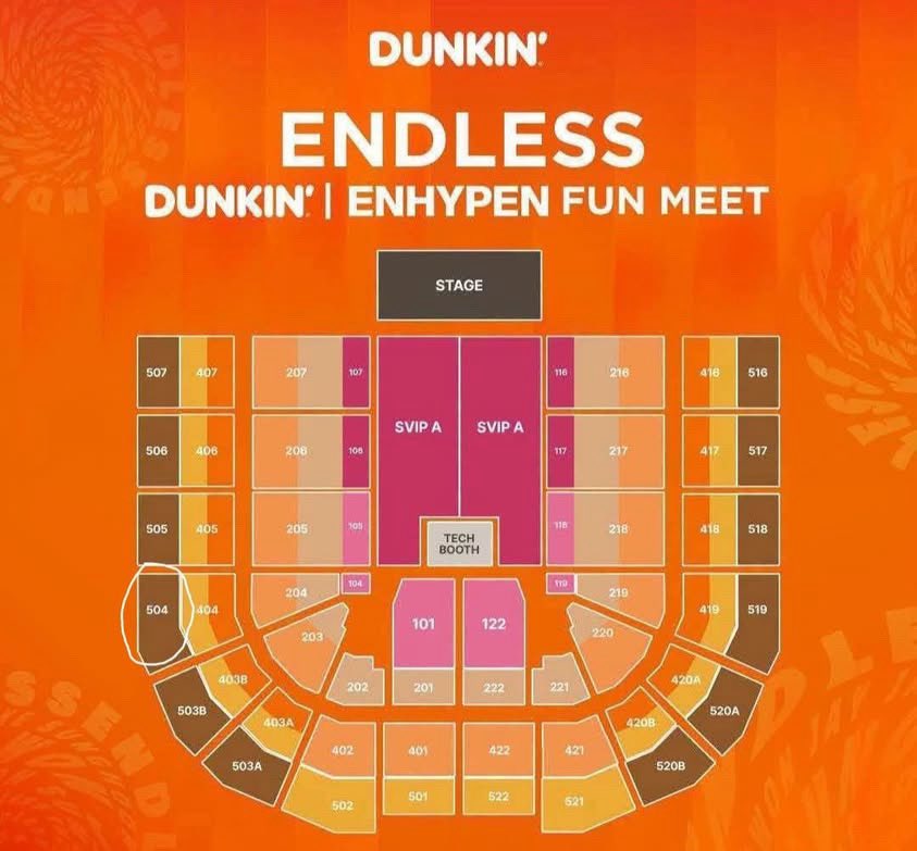 chinzxn's tweet photo. HELPING A FRIEND!

WTS / LFB
ENHYPEN ENDLESS FANMEET

BOX REGULAR 504 ROW E
MEET UP SA D-DAY

Above SRP

DM OF INTERESTED | can send proof

RFS: I can't go because I have a more important priority to take care of.
@dunkinenhypenfunmeet @enhypen @dunkindonuts @enhypenfunmeet https://t.co/eJ2d6bVhQY