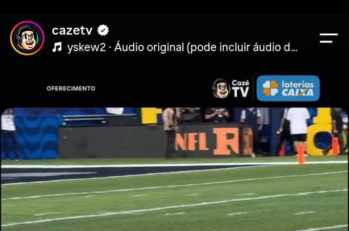 golsdobrasil1's tweet photo. 🚨 Após a proibição das bets, a marca das Loterias Caixa passou a aparecer nos posts da CazéTV.

A mudança chamou atenção em meio às restrições à publicidade de casas de apostas no Brasil.

🗞️ @ppublicitariobr 
📸 Reprodução https://t.co/SBonA8Xzxj