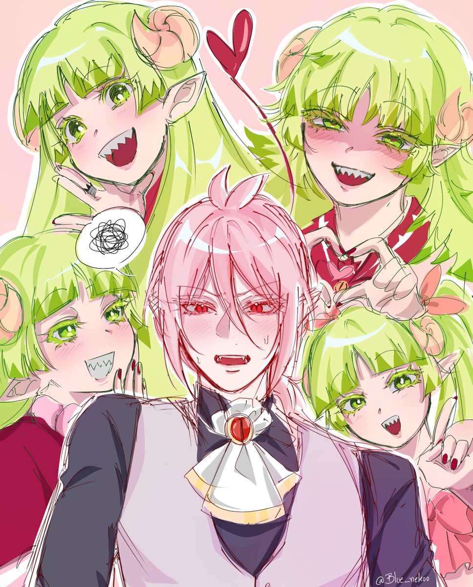 Blue_nekoo's tweet photo. Oh no 
#irumakun #mairuma #clarazz https://t.co/8BQ3hmloOO
