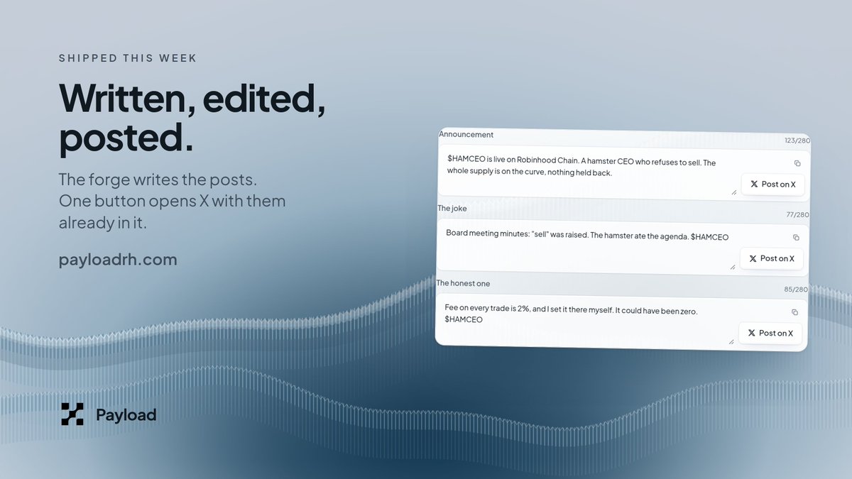 Payloadrh's tweet photo. And one more thing, if there’s any feature you’d like to see, let us know. We’re always open to suggestions. https://t.co/Q9PiCNoDfO