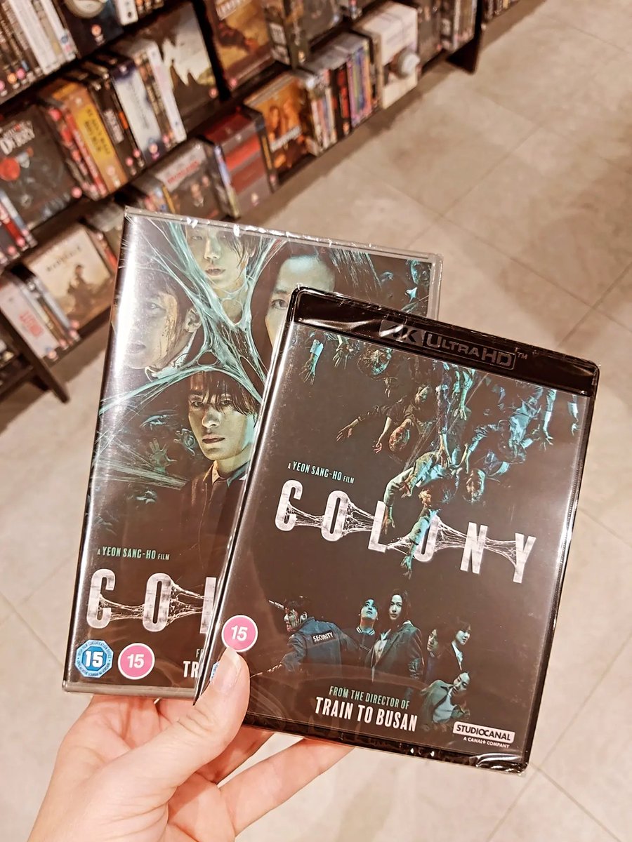 hmvIpswich's tweet photo. The little green fella &amp; a bloke in a helmet 
Aliens
A bioterrorist attack &amp; 
Billie Eilish 
That's the new releases today 
#MandalorianandGrogu 
#DisclosureDay 
#Colony 
#BillieEilishHitMeHardandSoftTheTour 
#NewMovieMonday https://t.co/LQQ5LbKDyy