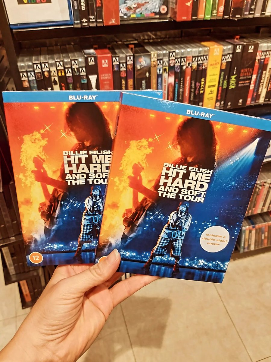 hmvIpswich's tweet photo. The little green fella &amp; a bloke in a helmet 
Aliens
A bioterrorist attack &amp; 
Billie Eilish 
That's the new releases today 
#MandalorianandGrogu 
#DisclosureDay 
#Colony 
#BillieEilishHitMeHardandSoftTheTour 
#NewMovieMonday https://t.co/LQQ5LbKDyy