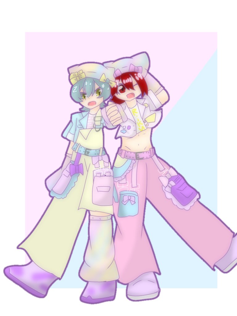Rose_s2_K's tweet photo. 沼にハマったら恒例のこのイラスト描きたいんだけど、、
ハマってるカプ2個あるから迷ってるんですよねぇ… https://t.co/zuueG1rbMc