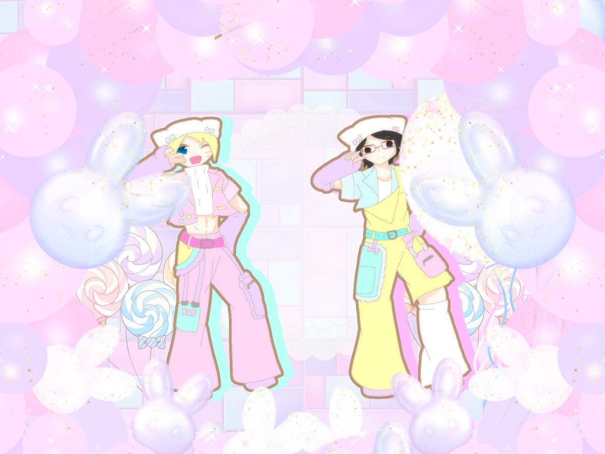 Rose_s2_K's tweet photo. 沼にハマったら恒例のこのイラスト描きたいんだけど、、
ハマってるカプ2個あるから迷ってるんですよねぇ… https://t.co/zuueG1rbMc