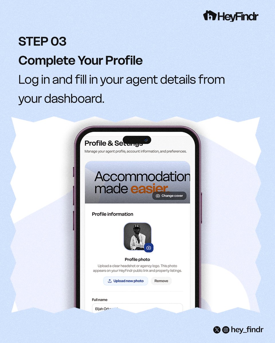 hey_findr's tweet photo. HOW TO LIST YOUR PROPERTY ON HEYFINDER AS AN AGENT OR A LANDLORD🤍 https://t.co/JZKhG06oAG