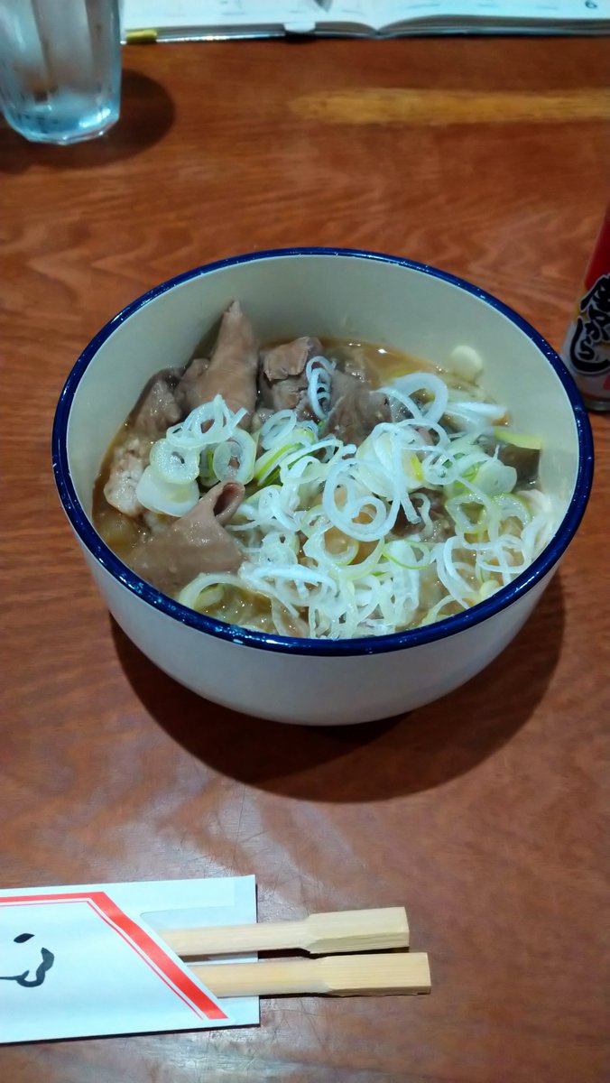 sinkarondesu's tweet photo. 今夜は甘楽町の名店つちやのモツ煮込み♬ https://t.co/fwB4lviV5c
