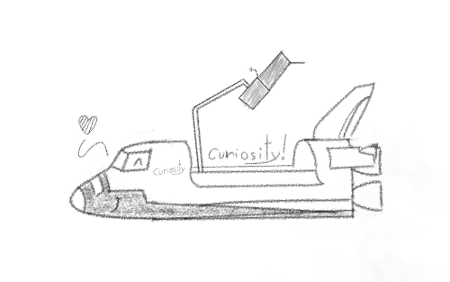 Goobyers_hi's tweet photo. @SolBloomin  Finally drew my shuttle cutie!
#livingmachine #spaceshuttle https://t.co/dNoFMxwYRk