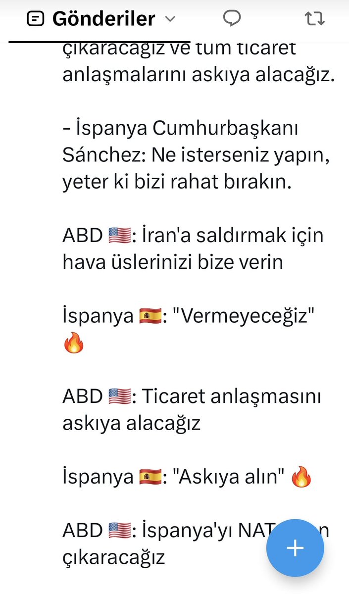 AliCevahir313's tweet photo. Engellenen hesabımızda SABİTLEDİĞİMİZ paylaşımımızdı.

2 Milyon kişi görüntü
56 bin kişi beğenmiş 
11 bin kişi RT etmiş
1400 kişi yorum yapmış

Allah sizi dünya ve ahiretinizi berbat etsin inşAllah.
7 Ekim den bugüne Gazze'nin sesi olmak için paylaştım
Bundan kim rahatsız olur? https://t.co/1rdncj4hj1