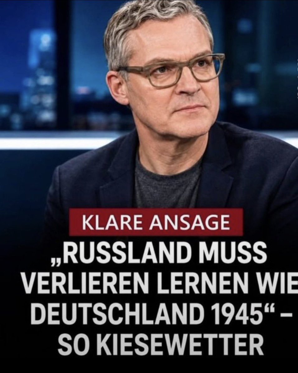 Georg_Pazderski's tweet photo. Was geht im Kopf eines Menschen vor, der einem Land quasi die Vernichtung wünscht.

1945 waren in Deutschland 70% der Verkehrsinfrastruktur zerstört, 45% des städtischen Wohnraums und ca. 7 Millionen Deutsche hatten ihr Leben verloren. 

Die Sowjetunion hatte 26,6 Mio. Tote zu beklagen.
