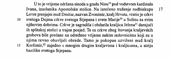 HChroatorum's tweet photo. Toma Arhiđakon piše kako su u crkvi sv. Stjepana u Solinu pokopani kralj Mihael Krešimir II. te brojni hrvatski kraljevi i kraljice. https://t.co/1VByJ8EQC2