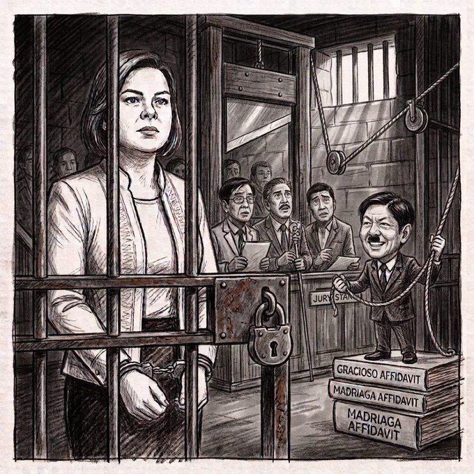T0PGUNX's tweet photo. LOCK SARA DUTERTE IN A CAGE AND HELL FIRE WILL FALL UPON YOU. https://t.co/HnuQt5DVYF