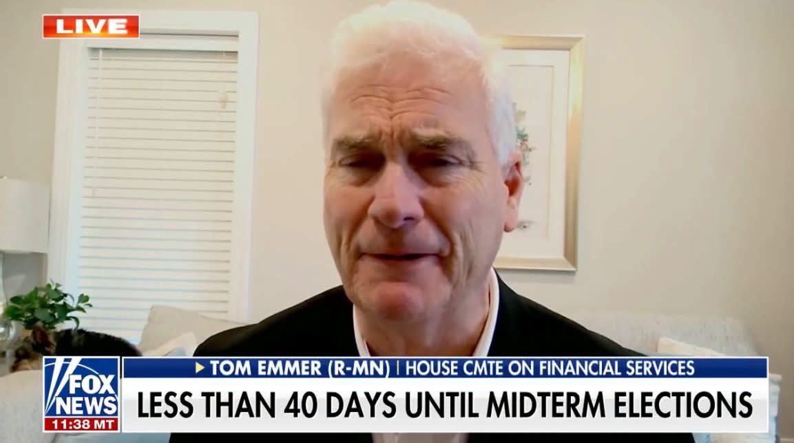 ChapinForMN6's tweet photo. Yesterday on Fox News, Tom Emmer said he plans to “hit 56 districts” around the country as House Republicans desperately try to hold their majority despite a massive blue wave.

Do the math.

That’s 1 and a half per day between now and Election Day.

Translation: he’s not coming home to campaign here in Minnesota’s 6th District.

After 12 years of neglecting his constituents and 2 years leading a disastrously chaotic Congress, Tom Emmer thinks he’s doing such a great job that he can go on a 5-week national tour and take your vote for granted. 

I think he’s got another think coming.

It’s no surprise that Tom Emmer doesn’t care about you. But even I am amazed at how willing he is to rub your face in it.

If Emmer wants to fly around the country and do his cable TV hits instead of defending his record (or lack thereof), that’s his choice. 

But my choice is to keep showing up, looking you in the eye, listening to what you have to say — and asking for your vote.

Tom Emmer is ignoring you so he can chase the spotlight of a national audience.

I want to actually do the work of representing you — the REAL audience.

You deserve better.
Aren’t you ready for better?

36 days until Election Day. #FlipThe6th #LFG #ReadyForBetter