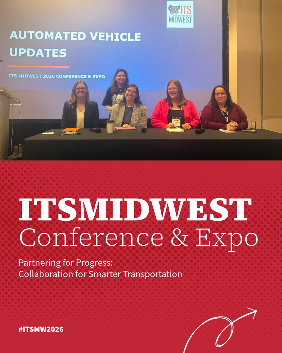 DriveOhio's tweet photo. DriveOhio attended the annual @ITS_Midwest Conference which happened right here in Dublin, Ohio this year! This annual gathering is key to fostering connections and conversations to further promote safe, efficient, and sustainable transportation.  #SmartMobilityMonday https://t.co/NIy9WopnNL