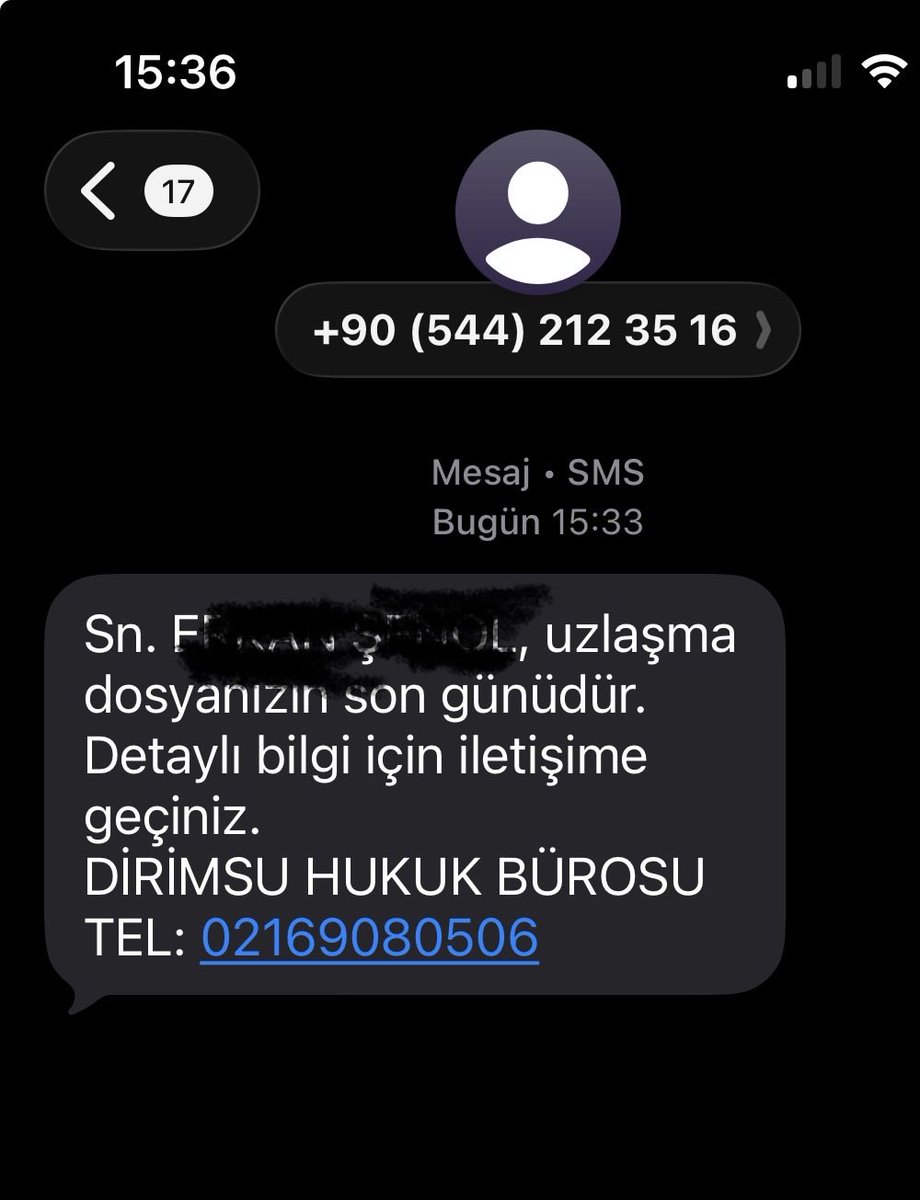 senmaktic's tweet photo. 0544 212 35 16 numaralı telefondan mesaj geldi dolandırıcı olduğu malum. Türkiye’de binlerce insan dolandırılıyor ve karakola gittiğimizde numaralar patlak denip geri  gönderiyoruz. Bunlara kim ne zaman çare bulacak. @EmniyetGM @tcbestepe @EmniyetAnkara https://t.co/aSPEYaRgFn
