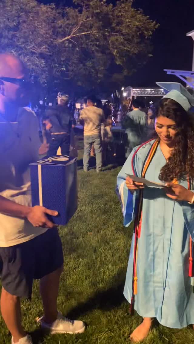 averywrightz6sp's tweet photo. Congratulations to my cousin Sarahi on graduating high school, Class of 2026! I told her she would receive three gifts from me. After Meta Ray-Ban glasses and a heartfelt letter, she received the most special gift: a graduation teddy bear with a https://t.co/oxUmcsR0zQ