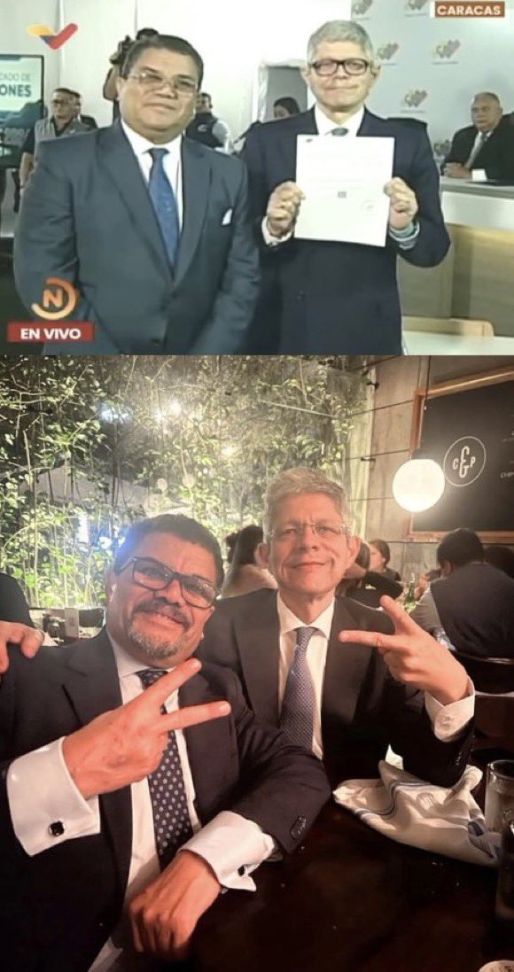 FueraDeActa's tweet photo. @Caligula3012 @Dinorahfiguera Está abogadita de medio pelo es la representante jurídica de @erguachar069 quienes fueron a convalidar al TSJ el fraude electoral y cobraron sumas millonarias junto al ladrón y co fundador del partido CONDE, Alí Lenin Aguilera Marciales https://t.co/4fCbbQynBM
