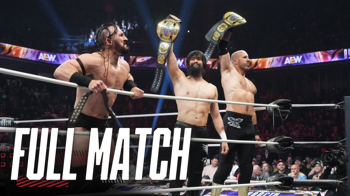 ringofhonor's tweet photo. FULL MATCH Death Riders vs. Rated FTR - #AEW World Trios Championship match: AEW Dynasty 2025
➡️ https://t.co/M3k1lZY2t7 https://t.co/goA8F4UJUS