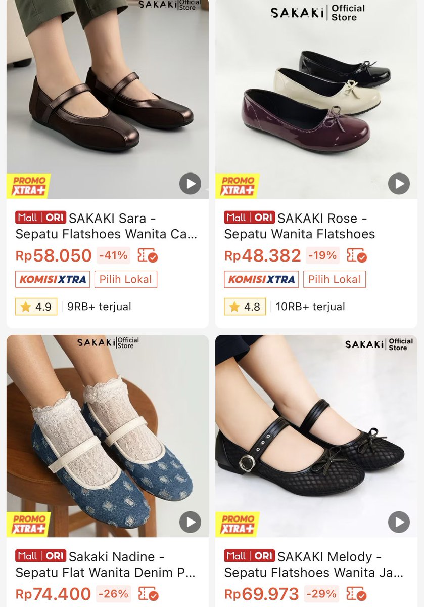 squieshye's tweet photo. seneng deh nemu toko flatshoes brand lokal yg harganya mostly 40 ribuan 😻 https://t.co/OuWK1WMCAo