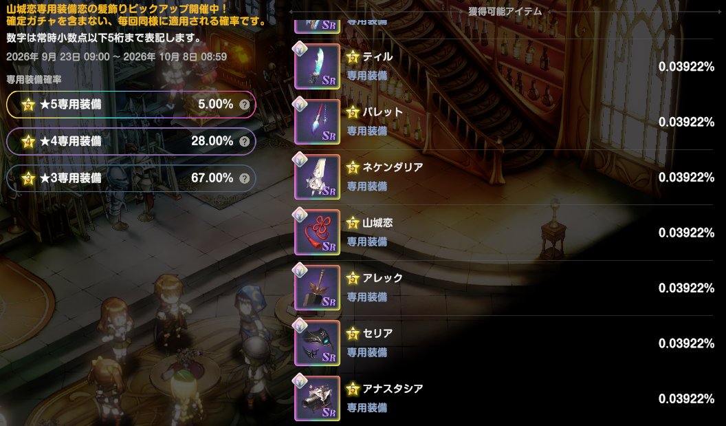 CompRenst's tweet photo. ブラダスにコラボ限定キャラのSR専用武器が存在する事を今知った
このゲーム図鑑コンプ勢居るんだろうか
#ブラウンダスト2 https://t.co/IsDmTFUvfs