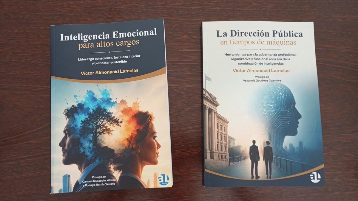 nuevadmon's tweet photo. DIRIGIR EN TIEMPOS DE MÁQUINAS

Me complace anunciar que acabamos de publicar los libros «Inteligencia emocional para altos cargos: liderazgo consciente, fortaleza interior y bienestar sostenible» y «La dirección pública en tiempos de máquinas»

https://t.co/0CSrRzUMFG https://t.co/6cWejNeUJH