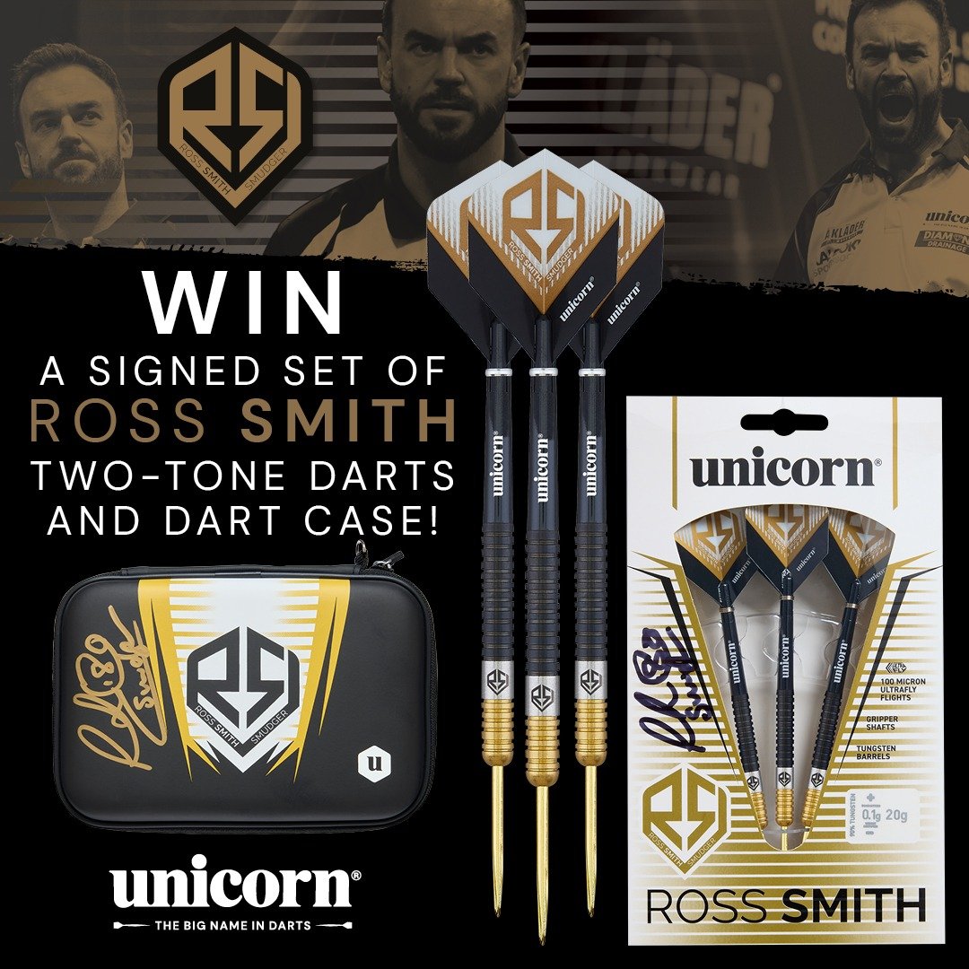 UnicornDarts's tweet photo. ⚪️🖋 SIGNED SMUDGER GIVEAWAY ⚪️🖋

For your chance to win a signed set of @RossSmith180 Signature Two-Tone Barrels AND a signed Ultra case, simply:

🔸️ Like this post
🔸️ Share this post
🔸️ Tag two friends

And that's it!

Good luck!

#ForEveryPlayer https://t.co/9K3c46d9hQ