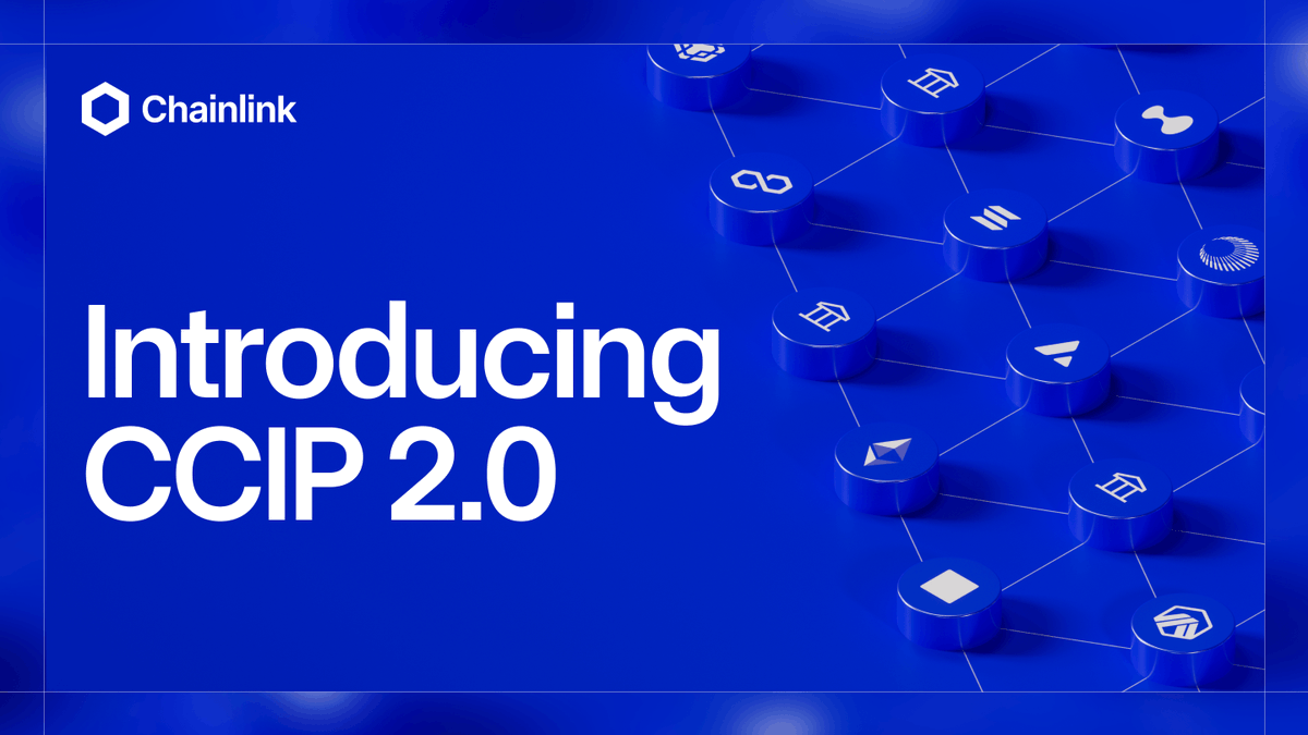solidintel_x's tweet photo. INTEL: ethereum:0x514910771af9ca656af840dff83e8264ecf986ca launches CCIP 2.0 for institutions, adding faster transfers and built-in compliance for moving tokenized assets across blockchains

CCIP now secures over $84B in cross-chain token value, with $15B+ moving to it in the past four months