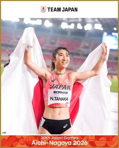 Runvox's tweet photo. 田中希実選手、
1500m・5000m・10000mで3メダル。

大谷翔平選手もびっくりの“三刀流”🔥

陸上界のロロノア・ゾロですね

#アジア選手権 https://t.co/0OrsZodw3N