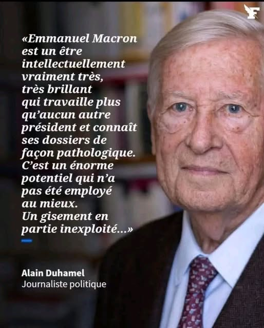 Mapi421's tweet photo. Je partage et soutiens le commentaire de Alain Duhamel 
Merci de le souligner !!! 🙏👏 https://t.co/c30Bmouxxm