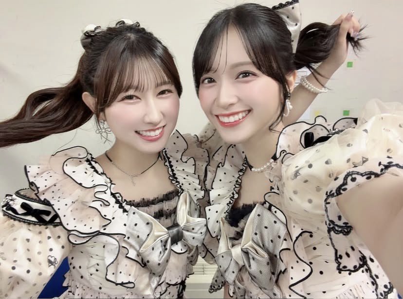 2956kki's tweet photo. 最高ｷｬﾜｲｲあん💙まい🤍
これみてると舞香ちゃんが楽しそうで一安心😮‍💨 https://t.co/6K4jCVX5kl