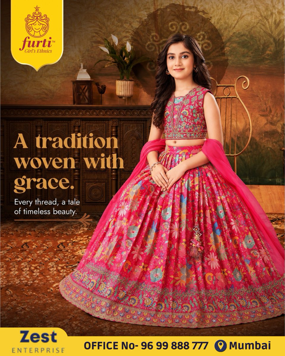 Furtiethnics's tweet photo. Festive vibes, little-girl charm! 🌸✨

#FurtiGirlsEthnics #GirlsLehenga #EthnicWear #FestiveFashion #KidsFashion #lehengacholi

{FurtiGirlsEthnics ,GirlsLehenga ,EthnicWear ,FestiveFashion ,KidsFashion ,LehengaCholi} https://t.co/F5Ru5lvTZt