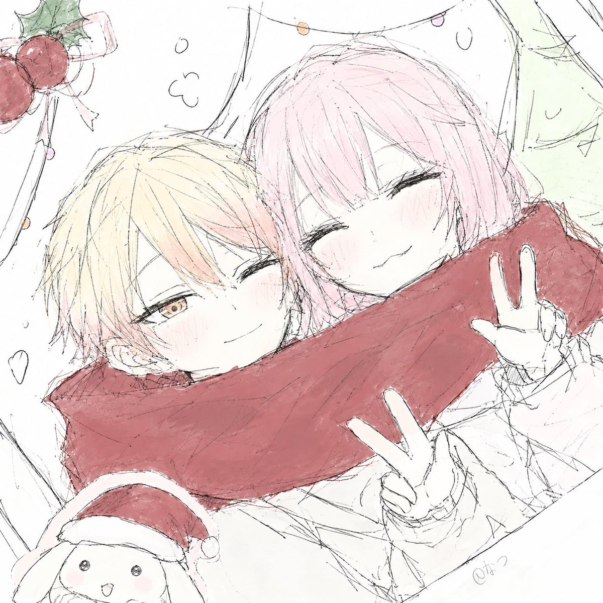 0natsu9's tweet photo. #prsk #prsk_fa #prsk_hl #司えむ 
クリスマス https://t.co/yjQjhHNPiO