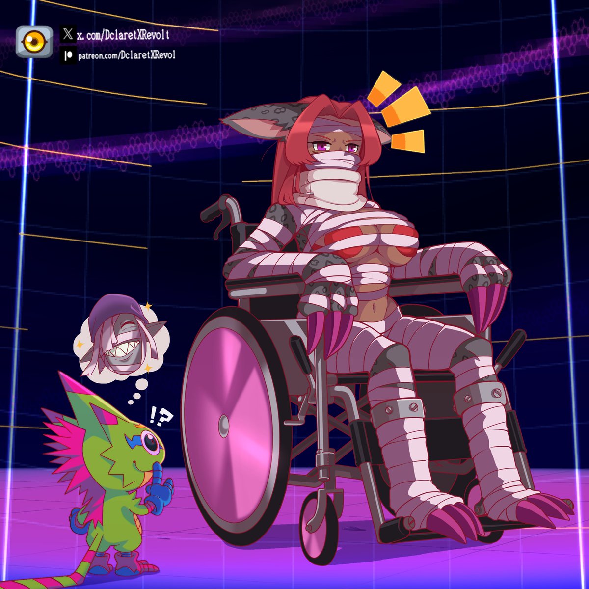 DclaretXRevolt's tweet photo. 🐯🩹🐱
Mummymon ?
#digimon #デジモン https://t.co/YU64AQFVqt