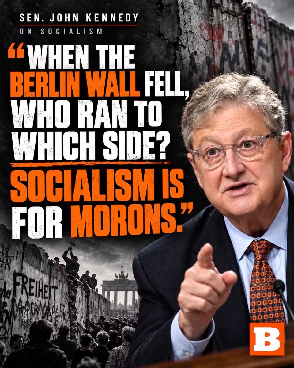 rocusa's tweet photo. In case you don't know history, Senator John Kennedy gives a short lesson on socialism. https://t.co/KJMpWOOfLz