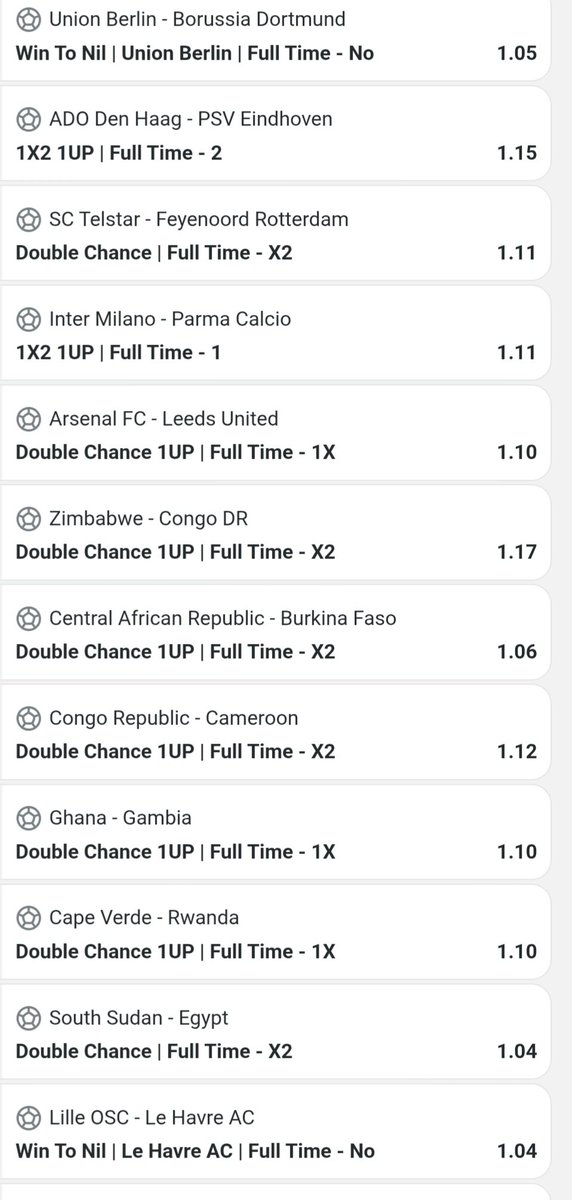 chambuziog's tweet photo. 600 odds

Betpawa FWQBGOS

Lets go again,hakuna kukata tamaa.

You can edit or remove any match https://t.co/LYLyubdnBs