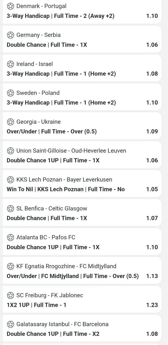 chambuziog's tweet photo. 600 odds

Betpawa FWQBGOS

Lets go again,hakuna kukata tamaa.

You can edit or remove any match https://t.co/LYLyubdnBs