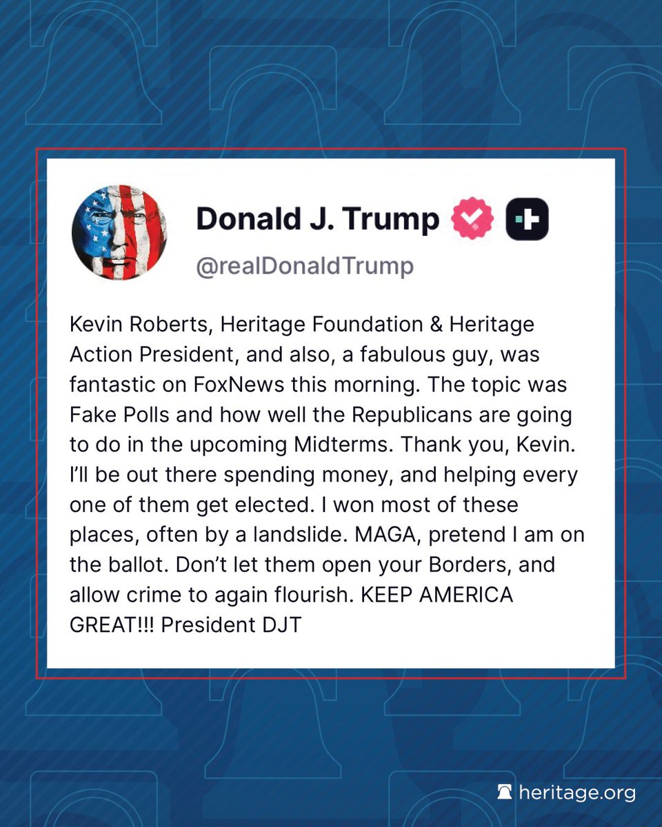 KevinRobertsTX's tweet photo. Thank you, Mr. President. The historic victories of this Congress were made possible by your leadership and refusal to settle for American decline. I’m optimistic the American people will recognize those achievements and keep conservative majorities in power to continue putting America first.
