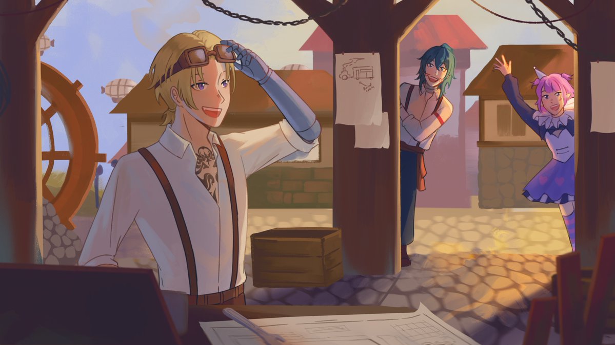 _rainyydayss's tweet photo. Because no matter how far apart we are…  🔧
#VCraftEnchanted #drawluca #omillust #camilart https://t.co/yF3wGzCGzR